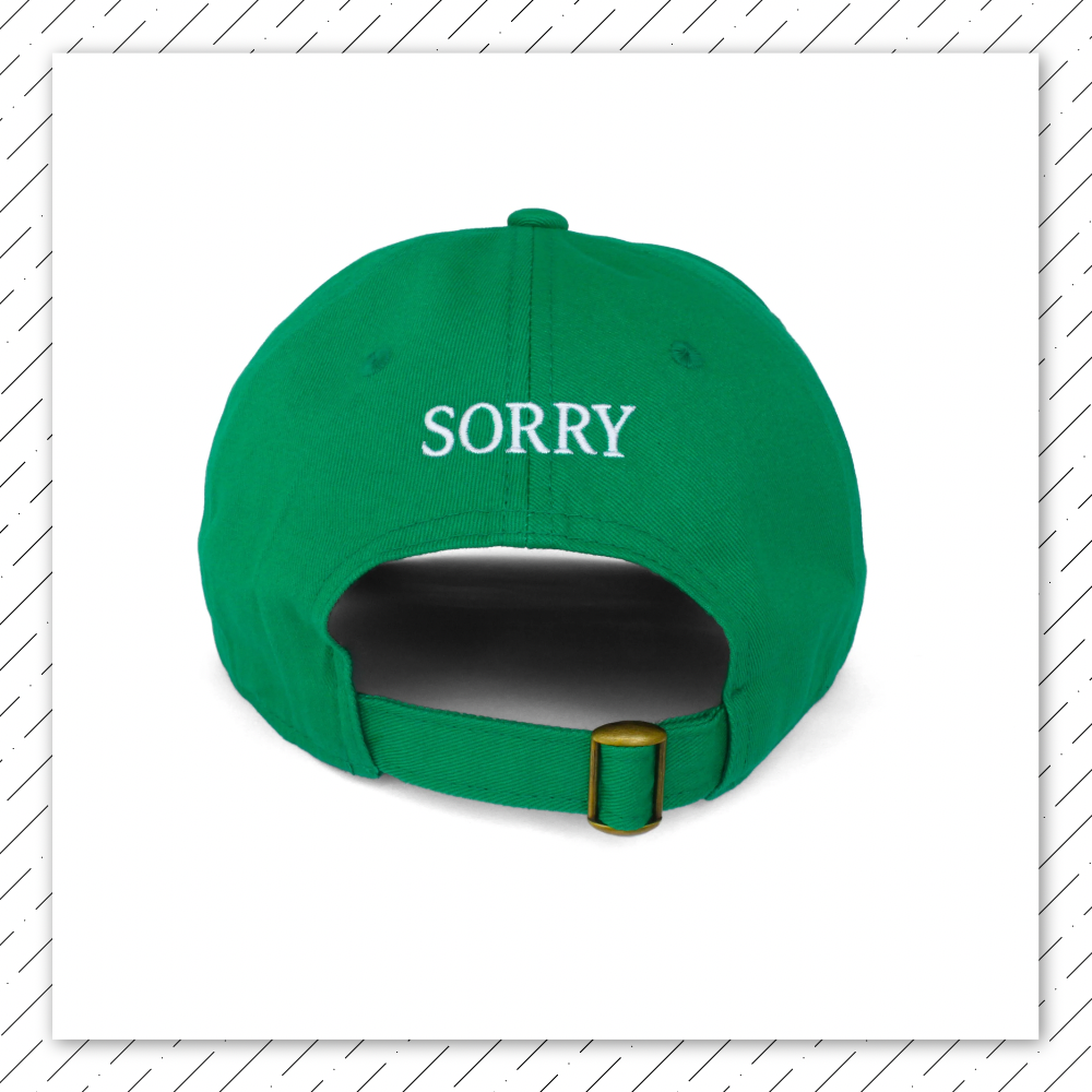 SORRY I DON'T WORK HERE hat green | THE WAVES